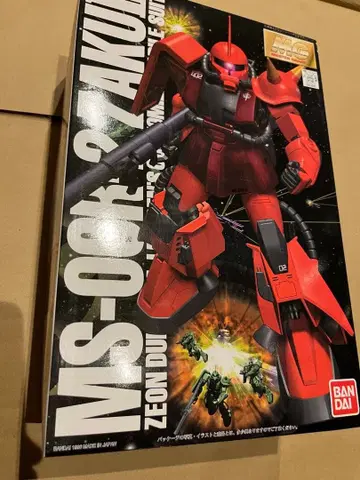 MG 1/100 자쿠 II 조니 라이덴 소좌기 프라모델 새상품 미조립