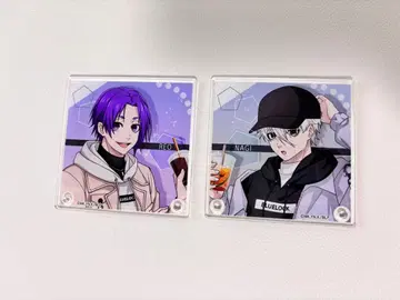 블루 록 아크릴 스탠드 나기 세이시로 미카게 레오