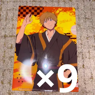 체인소 맨 POP UP SHOP C상 클리어 파일 덴지