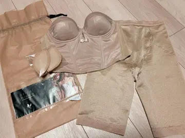 Bridalbloom 뷔스티에&거들 세트 C70/M 로얄베이지