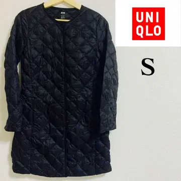 UNIQLO 블랙 울트라 라이트 다운 퀼팅 자켓 S