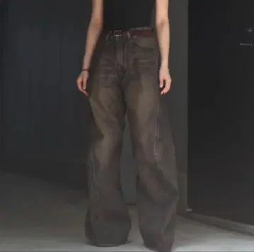 NVRFRGT 3D Twisted Wide Leg Jeans size 1