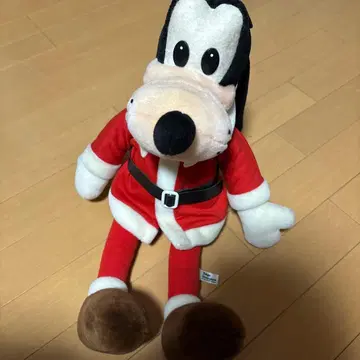 구피 산타 코스튬 봉제 인형 약 30cm