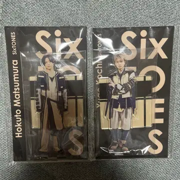 SixTONES 아크릴 스탠드 마츠무라 호쿠토 코치 유고