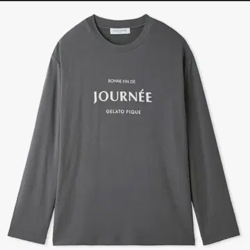 젤라또피케 HOMME 인레이 로고 롱T PMCT245305