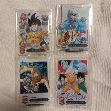 드래곤볼 제일복권 40th F상 ACLLECT 4종