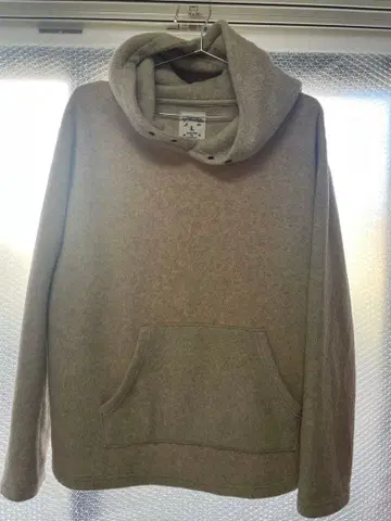 LUZeSOMBRA 베이지 후드 부착 후드티 L