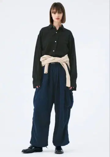 HERILL 25SS Linen Jungle fatiguepants