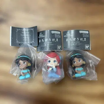 디즈니 프린세스 기다림 2 아리엘 재스민 캡슐 토이