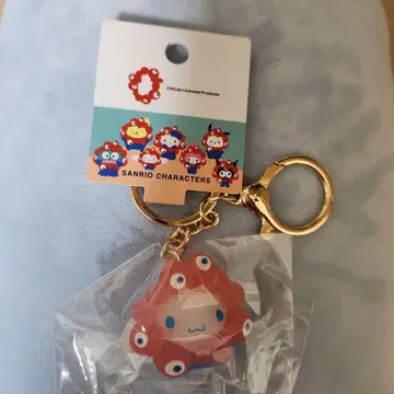 산리오 콜라보 클리어 키링 시나몬