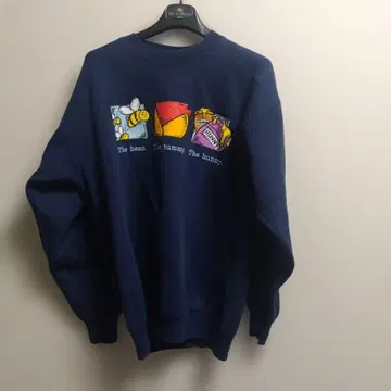 푸우 맨투맨 빈티지