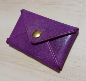 [수주 제작] 레터형 카드 케이스 가죽