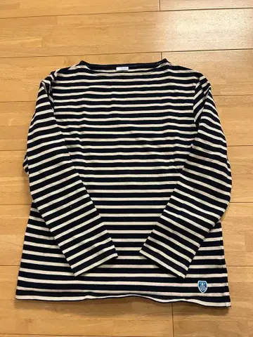 오시발/ORCIVAL 보더 티셔츠 L 사이즈