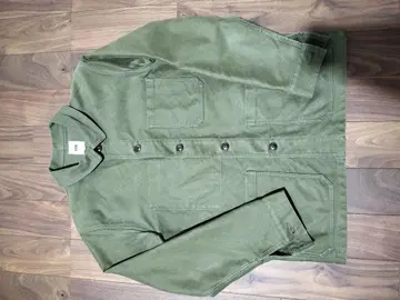 FOR FACTORY 몰스킨 올리브 그린 커버올 사이즈 2