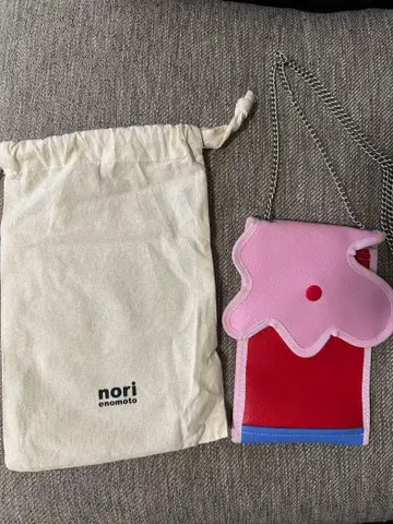 nori enomoto 숄더백 핑크/레드/블루