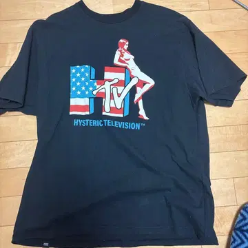 HYSTERIC MTV 티셔츠 XL 블랙