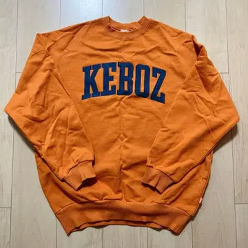 keboz 맨투맨 오렌지