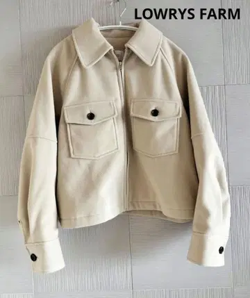 더블 페이스 숏 블루종 LOWRYS FARM