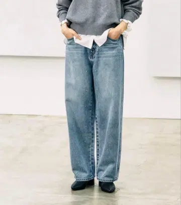 글로벌 워크 큐빅 데님