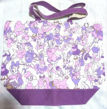 디즈니 데이지 올 패턴 토트백 TOKYO DISNEY RESORT