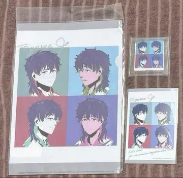 윈드브레이커 쥬토메죠 팝아트 클리어 파일 엽서 코스터