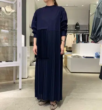 CLANE MIXPLEAT LAYER 원피스