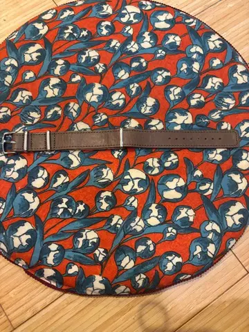 가죽제 브라운 벨트 약 20cm