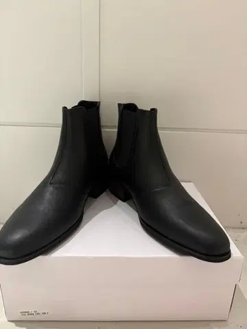 사이드 고어 부츠 힐 부츠