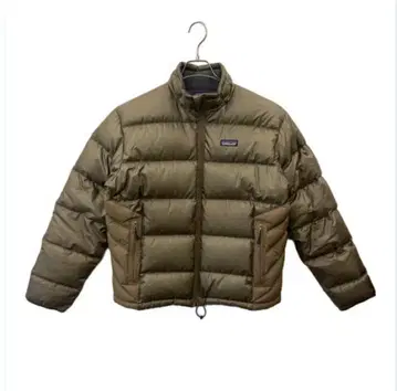[ 레어 컬러 ] 파타고니아 인슐레이션 구스 다운 눕시 00s 카키