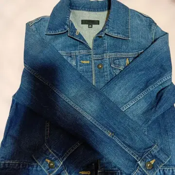 유니클로 데님 자켓 XL