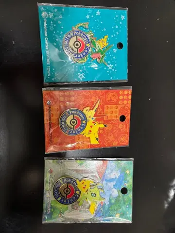 미개봉 새상품 한정판 포켓몬 센터 도호쿠, 나고야, 스카이트리 3종 세트