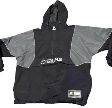 사이러스 풀오버 나일론 자켓 아노락 하프 지퍼