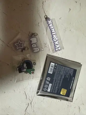 txt 휴닝카이 아크릴 참 아크릴 배지 사이타마 세트