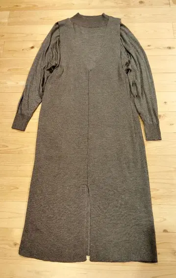 CLOCHE 크로셰 얇은 소재 니트 셋업 원피스 사이즈 2