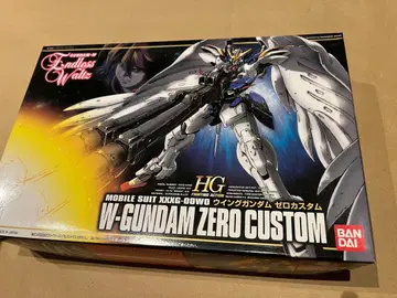 새상품 미조립 XXXG-00W0 윙 건담 제로 커스텀 HG 1/144