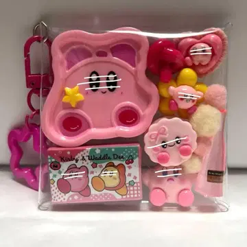 가챠 파우치 채워넣기 타입 커비 핑크