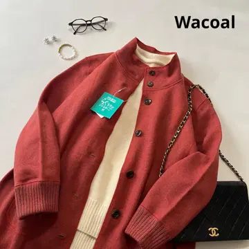 b1557 새상품 와코루 파트너 니트 코트 M 사이즈