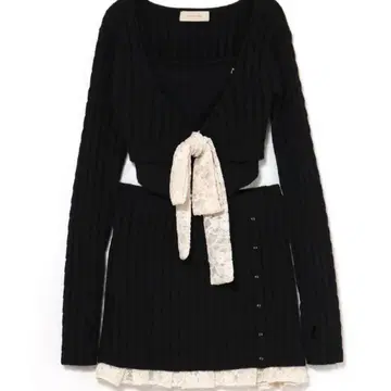 andmary Sasha lace set up black