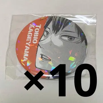 카게야마 토비오 올스타 캔뱃지 10개