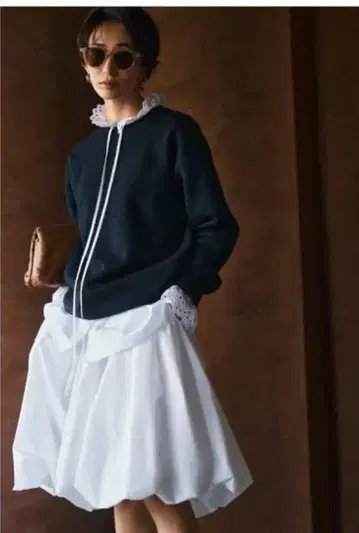 미사용 새상품!! 아르페쥬 스토리 화이트 벌룬 스커트