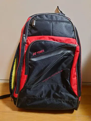YONEX 테니스 라켓백 블랙/레드