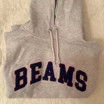 BEAMS 로고 후디