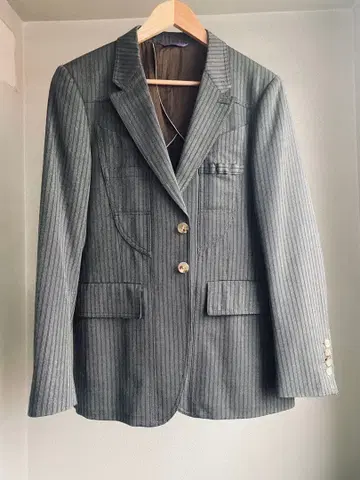 Paul Smith 테일러드 자켓 그레이 스트라이프