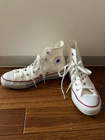 Converse 하이컷 스니커즈 화이트