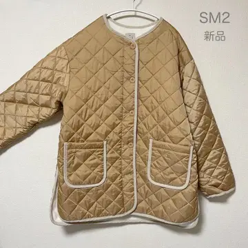 새상품 SM2 (사만사 모스모스) 퀼트 플리스 자켓