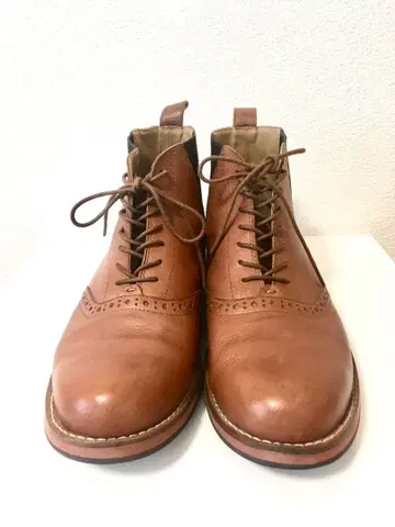 브라운 부츠 사이드 고어 부츠 BG 부츠 코무사 브라운 부츠 오샤레 부츠