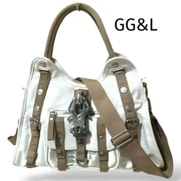 새상품급 GG&L PETTY COAT Patent Shoulder Bag