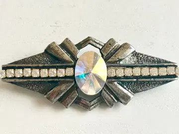 골동품 큐빅 비슈 vintage 브로치