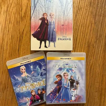 겨울왕국 & 겨울왕국 2 컴플리트 케이스 DVD 블루레이 세트