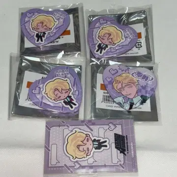 에이리언 스테이지 에이스테 애니카페 하트형 캔뱃지 루카